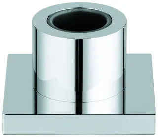 Grohe Durchführung 27531 für ausziehbare Handbrausen eckiger Rosette chrom, 27531000 27531000