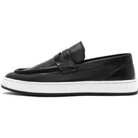Derimod Lässige Loafer aus Leder Loafer Echtleder, Lederfutter, EVA-Sohle, Slip-On, Penny-Riemen