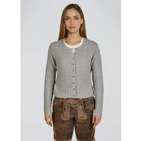 Spieth & Wensky Trachtenstrickjacke Hummeltal (1-tlg) Trachtenjacke mit klassischem Zopfmuster