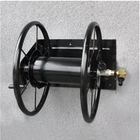 RAMROXX Schlauchaufroller Schlauch Wandhalter Schlauchaufroller bis 60m Gartenschlauch