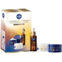 Nivea Gesichtspflege-Set Q10 DUAL ACTION POWER ROUTINE-SET, 3-tlg.