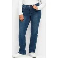 Sheego Bequeme Jeans Jeans komfortabel mit Bodyforming-Effekt