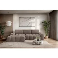 OTTO home Ecksofa AZITA L-Form, 270 cm - OTTO. Verlässliche Qualität., wahlweise als Schlafsofa m. Bettkasten, Bubble-Optik