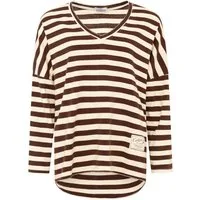 Zwillingsherz Sweatshirt "Streifen & Jersey"