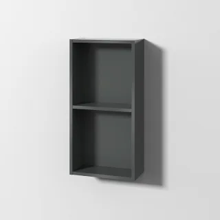 Sanipa Cubes Regalmodul, Anthrazit-Glanz, CU11179 CU11179