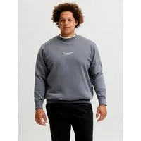 Jack & Jones PlusSize Sweatshirt JJESOHO SWEAT CREW NECK NOOS PLS Baumwollmischung, regular fit
