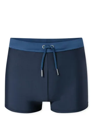 SCHIESSER - Badehose mit Bein nachtblau - Gr. - 5