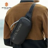 Arctic Hunter Minirucksack Gürteltasche Schultertasche Handtasche Männerhandtasche Reiserucksack, Schultertasche Handgepäck - wasserfest