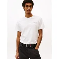 Tommy Jeans T-Shirt TJM SLIM LINEAR CHEST TEE EXT Mit Rundhalsausschnitt