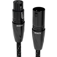 AVINITY Adapter-Kabel 0,5m XLR-Stecker zu XLR-Buchse Audio-Kabel, XLR-Stecker, XLR (50 cm), Profi XLR Verlängerungskabel Mikrofon Lautsprecher Keyboard PC etc
