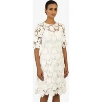 Kraimod Abendkleid mit floralen 3D-Akzenten