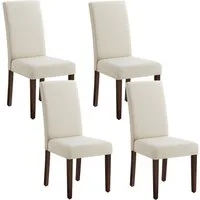VASAGLE Esszimmerstuhl 2er Set/ 4er Set/ 6er Set Esszimmerstühle, Küchenstuhl (Set, 4 St), Parsons-Stil, 58 x 48 x 99 cm, stuhl bis 120 kg