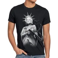 style3 T-Shirt Marilyn Monroe tattoo rock punk tätowiert usa biker inked rockabilly