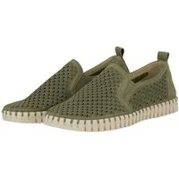 Ilse Jacobsen TULIP140MEN Slipper Plateausohle, atmungsaktive Mikrofaser, hoher Tragekomfort