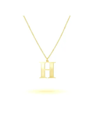 BEKA&BELL Anhänger mit Kette 925-Sterling Silber vergoldet Glänzend 45cm