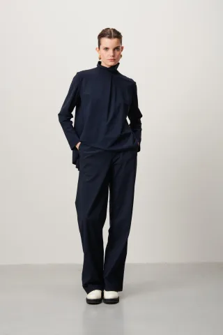 Jane Lushka - Dolche Vita top technical jersey blue - Gr. - S