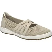 Josef Seibel Caren 67 Riemchenballerina Slipper, Sneaker, Schlupfschuh mit Leder Einsatz an der Ferse