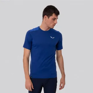 SALEWA - Agner Merino T-Shirt Herren - Blau (Gr.46)