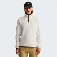 The North Face Fleecepullover W GLACIER FLEECE 1/4 ZIP JACKET Halfzip aus Polyester, mit 1/4 Reißverschluss
