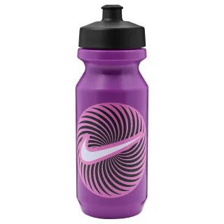Nike - Wasserflasche, Weite Trinköffnung, 650ml (Violett)