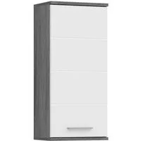 welltime Hängeschrank LUCCA, Breite 35cm, 1 Tür (TA wechselbar), 2 Einlegeböden Badmöbel, Badschrank, Schrank, Wandschrank, Bad, Badezimmer
