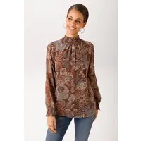 Aniston CASUAL Schlupfbluse mit farbharmonischem Paisley-Muster - NEUE KOLLEKTION