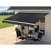 KONIFERA Halbkassettenmarkise Mallorca Premium Markise, UV-Schutz, Breite: 500 cm, Ausfall: 300 cm