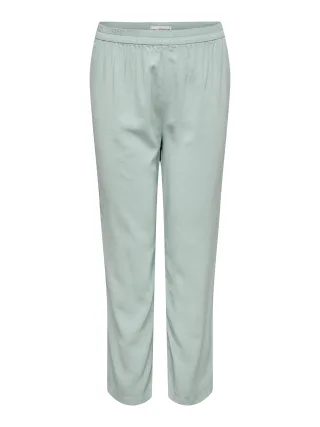 ONLY CARMAKOMA - CARARIS LIFE HW PULL-UP PANT WVN gray mist - Gr. - 54/32