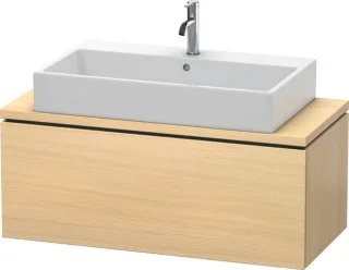 Duravit L-Cube Konsolenwaschtischunterbau wandhängend Mediterrane Eiche Matt 1020x477x400 mm - LC580 LC580407171
