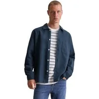 Marc O'Polo DENIM Langarmhemd relaxed, Leinenmischung