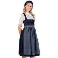 MarJo Dirndl Midi Dirndl 2tlg. - WINDACH - nachtblau/denim