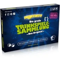 Gomazing Spiel Drinktivity - Die große Trinkspielesammlung (DE), Brettspiel, 33 Spiele in einer Box
