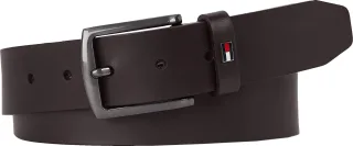Tommy Hilfiger - Ledergürtel braun - Gr. - 85