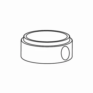 KWC Zierring ADRENA d49 mit AV, chromeline,636905 636905