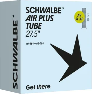 Schwalbe Air Plus Schlauch 27,5" NR. 14-AP schwarz ETRTO 40/62-584 AV 40 mm