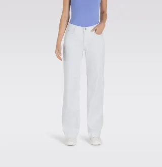 MAC - MAC JEANS - DREAM WIDE, DREAM Wonder light Denim weiß - Gr. - 38/30
