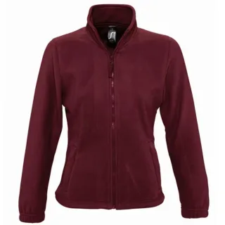 SOLS - "North" Fleecejacke für Damen (Burgunderrot)