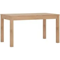 Lomadox Esstisch SANFORD-129, San Remo Eiche hell Nb., erweiterbar, 140-180 cm, Synchronauszug