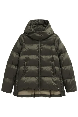 bugatti - Damen Jacke Popeline moos - Gr. - 34