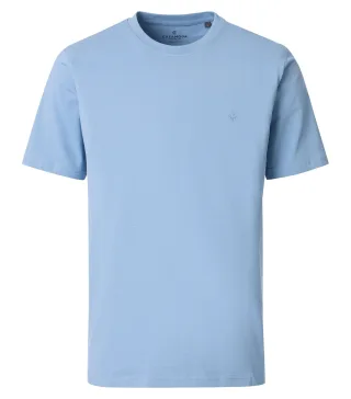 CASAMODA - T-Shirt uni 004200 blau - Gr. - XL