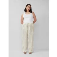 s.Oliver Chinos Hose Leichte Leinenmix-Hose mit Elastikbund