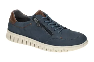 Waldl?ufer 907005 H-Baldo Herren Halbschuhe blau/jeans bequem & ultraleicht