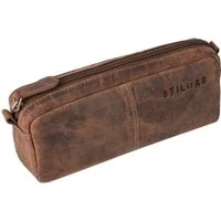 STILORD Etui "Spencer" Leder Federmappe Vintage