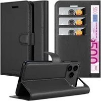 Cadorabo Handyhülle für iPhone 17 PRO MAX Hülle Apple iPhone 17 PRO MAX, Hülle Schutzhülle mit Standfunktion, Kartenfach und Magnetverschluss