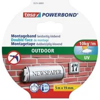 tesa Montageband tesa doppelseitiges Montageband Outdoor 5 m x 19