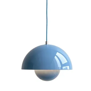 Weltevree Pendelleuchte, Blau, Metall, 23x25x23 cm, Lampen & Leuchten, Innenbeleuchtung, Hängelampen, Pendelleuchten