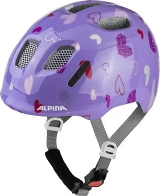 Alpina Ximo 2 Kinder-Helm purple hearts gloss XS/S (45-49 cm)