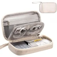 FOUORTUNATE-BEE Aufbewahrungsbox Handliche Reise-Elektroniktasche für Kabel und Zubehör, Praktische Aufbewahrung für Handy, Powerbank und USB-Sticks