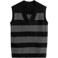Next Stricktop Gestricktes Tanktop mit V-Ausschnitt (1-tlg)