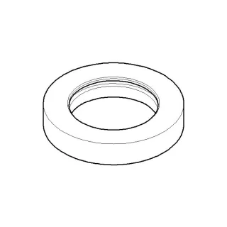 Dornbracht Ring 55x10 platin matt 092810035-06 D 38,6 x 10 mm Platin gebürstet
